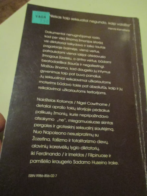 Didžiųjų diktatorių intymus gyvenimas - Naidželas Kotornas, knyga 4