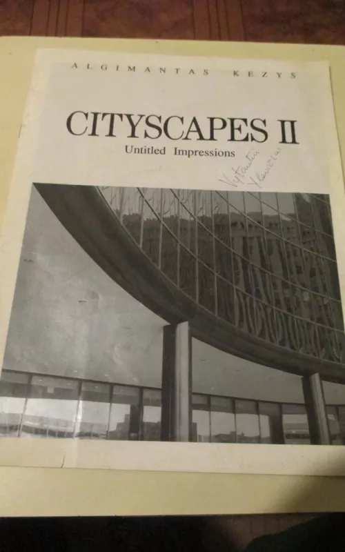 Cityscapes II - programa - A. Kezys, knyga 2