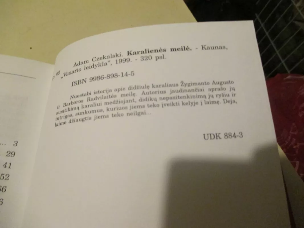 Karalienės meilė - Adam Czekalski, knyga 6