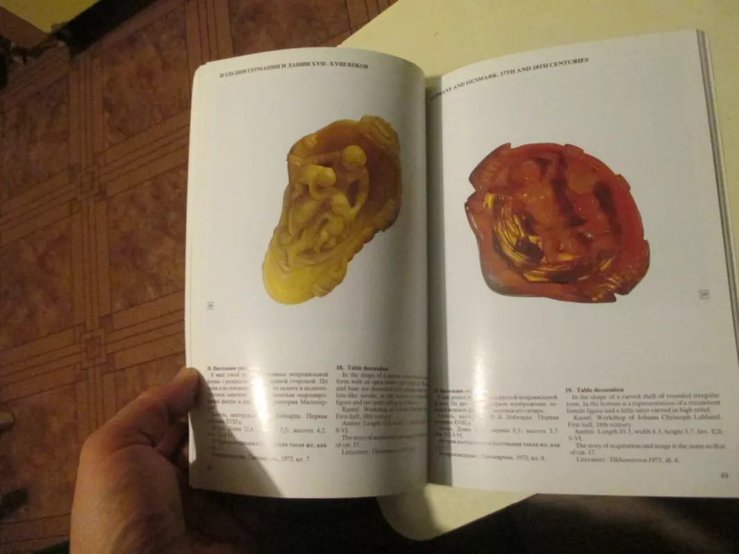 Художественный янтарь XVII — начала ХХ века - Autorių Kolektyvas, knyga 6