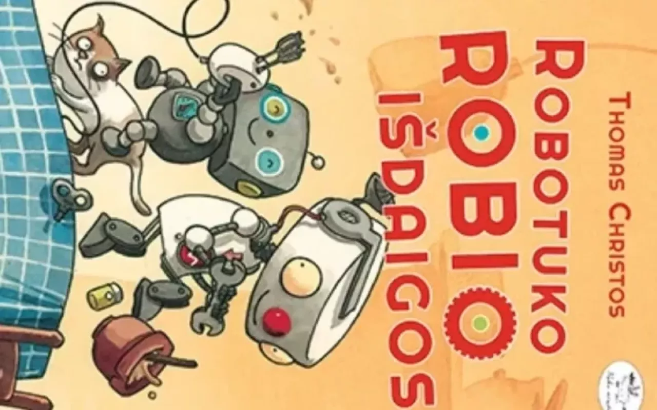 Robotuko Robio Išdaigos - Thomas Christos, knyga 3