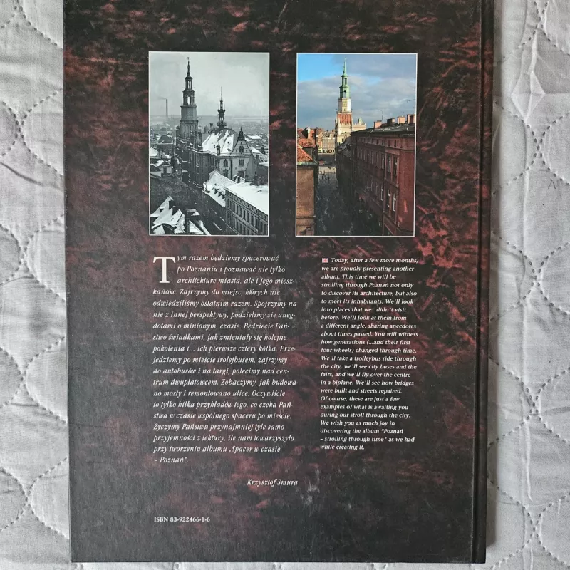 Spacer w czasie Poznan - Krzysztof Smura, knyga 4