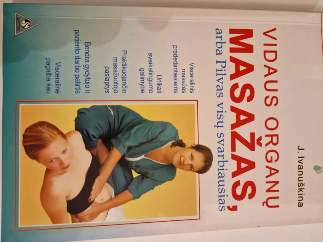 Vidaus organų masažas - Julija Ivanuškina, knyga