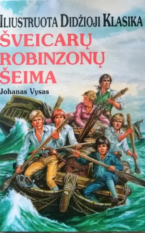 Šveicarų Robinzonų šeima - Vysas Johanas, knyga