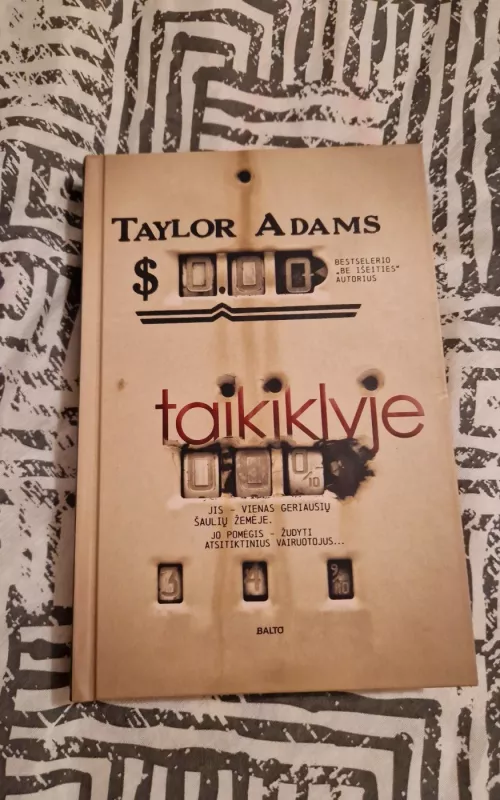 Taikiklyje - Taylor Adams, knyga