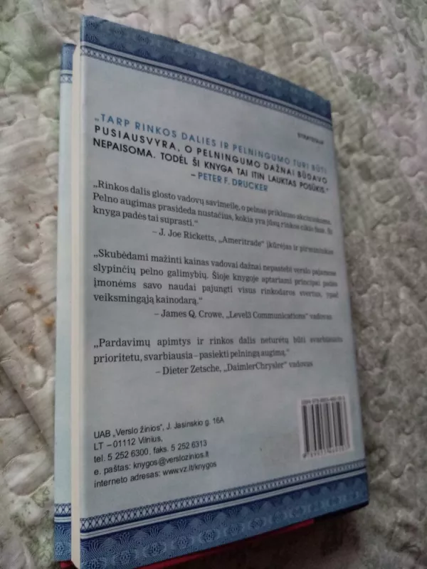 Didinkite pelną, ne rinkos dalį - Hermann Simon, knyga 6