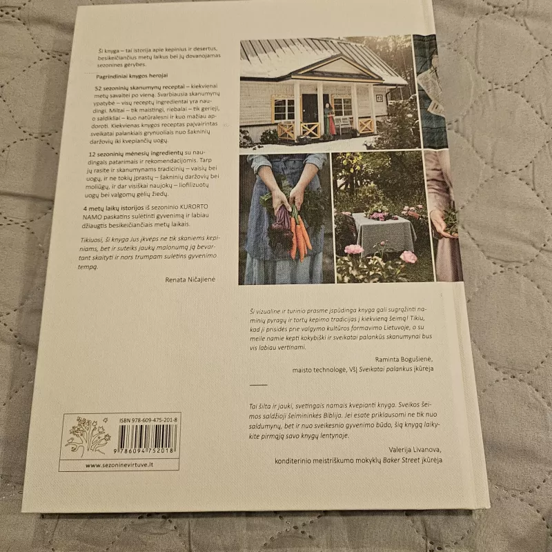 Sezoninių skanumynų istorijos. Metų laikų įkvėpti visaverčiai receptai skaniam ir lėtam gyvenimui - Renata Ničajienė, knyga 4