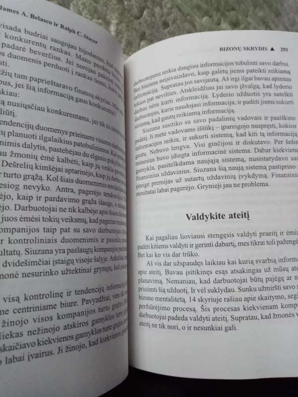 Bizonų skrydis - James Belasco, knyga 6