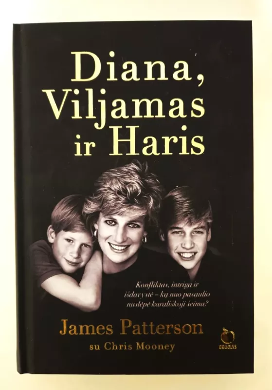 Diana, Viljamas ir Haris - James Patterson, knyga 2