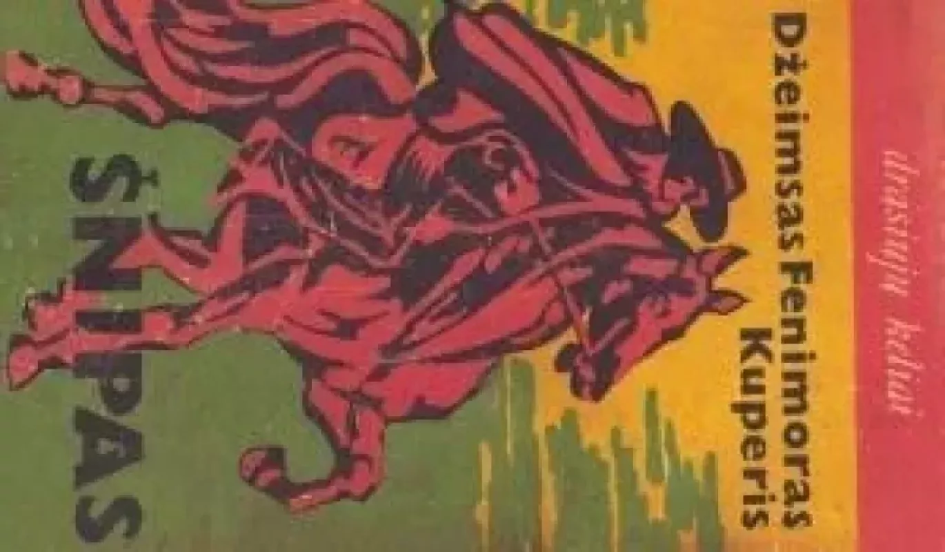 Šnipas - Dž. F. Kuperis, knyga 3