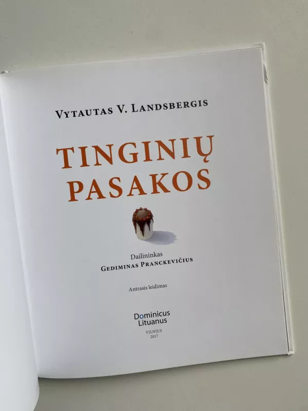 Tinginių pasakos - Vytautas V. Landsbergis, knyga 5