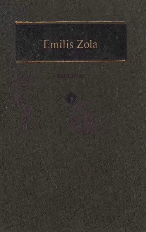 Žlugimas - Emilis Zola, knyga