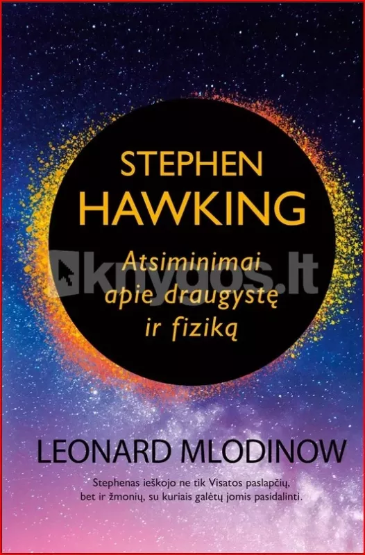 Stephen Hawking: atsiminimai apie draugystę ir fiziką - Leonard Mlodinow, knyga 2