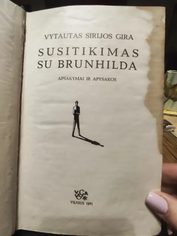 Susitikimas su Brunhilda - Vytautas Sirijos Gira, knyga