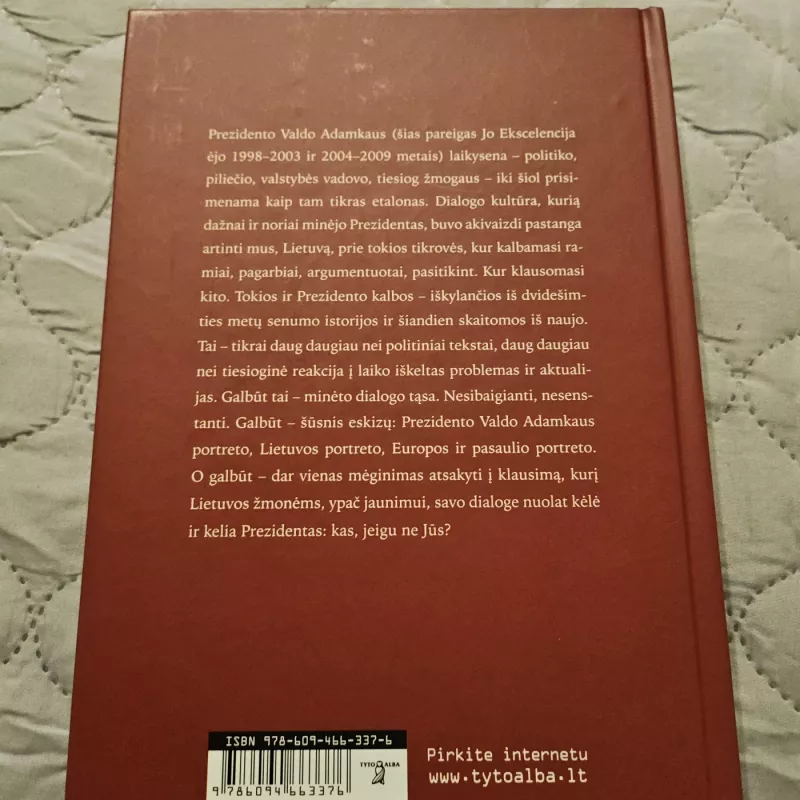 Esu vienas iš jūsų - Valdas Adamkus, knyga 4