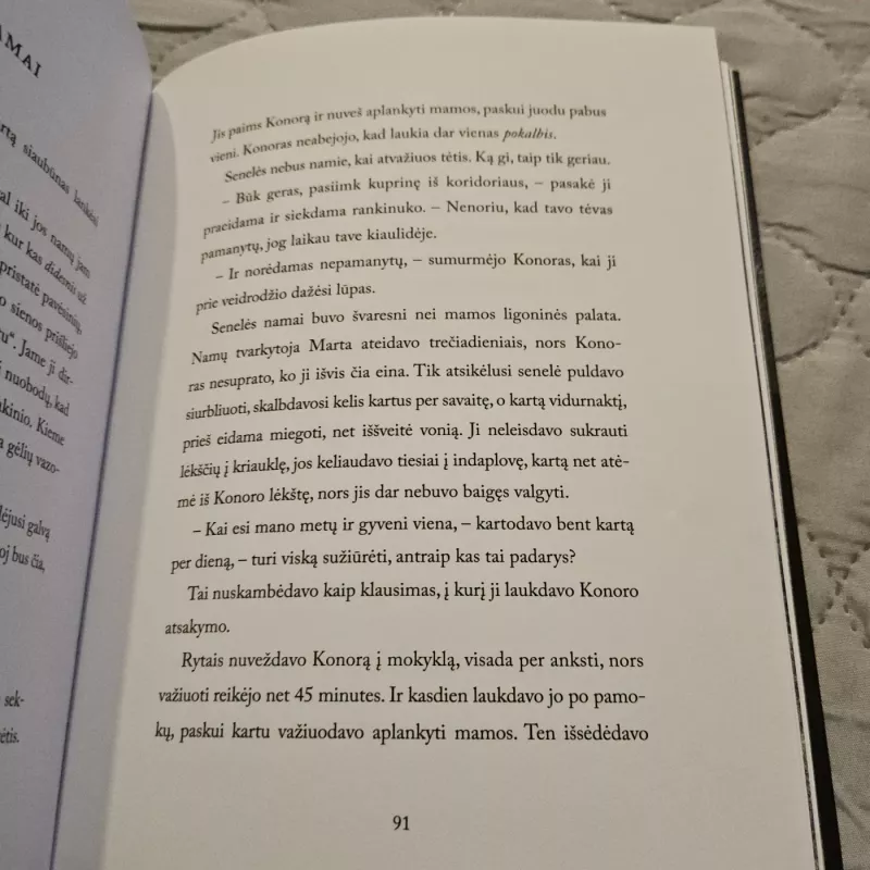 Septynios minutės po VIdurnakčio - Patrick Ness, knyga 3