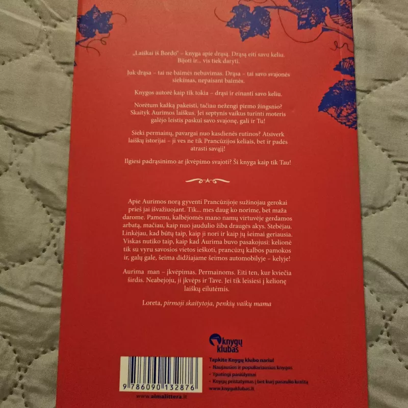 Laiškai iš Bordo - Aurima Dilienė, knyga 4