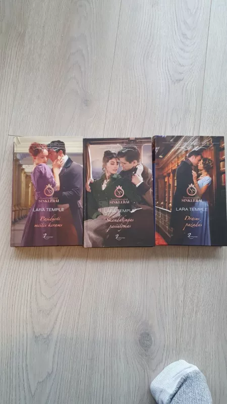 Nuodėmingieji Sinklerai 1,2,3 - Lara Temple, knyga 2