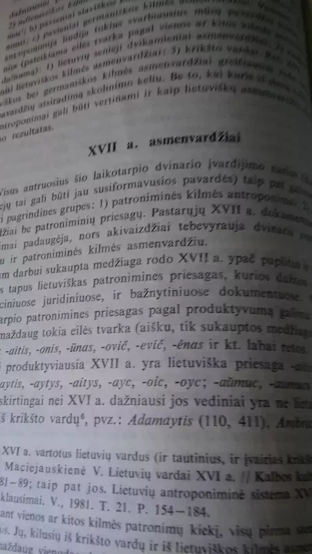 Lietuvių pavardžių susidarymas - Vitalija Maciejauskienė, knyga 2