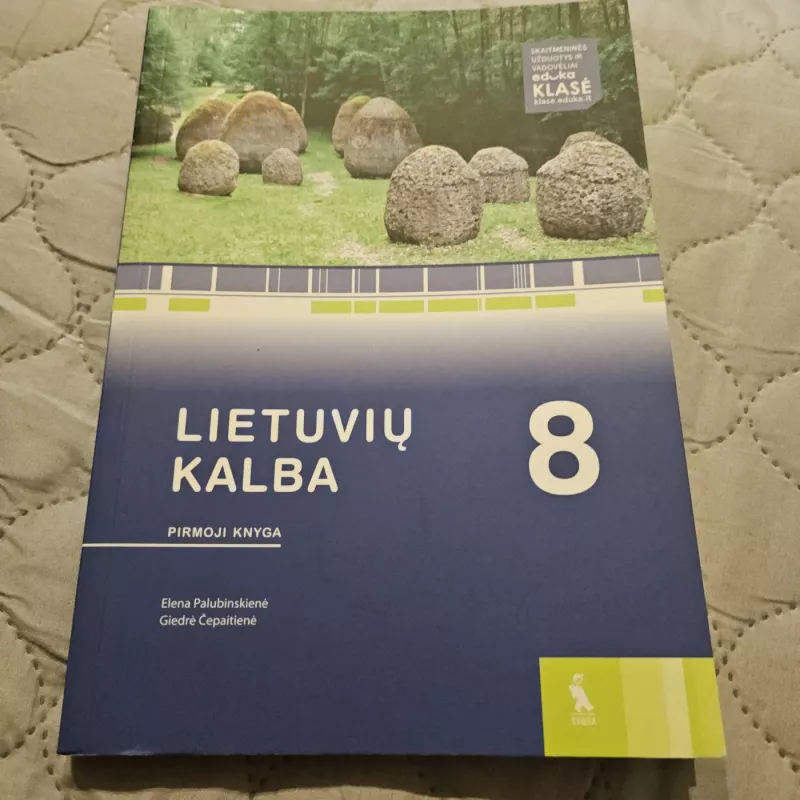 Lietuvių kalba 8 pirmoji knyga - Elena Palubinskienė, knyga