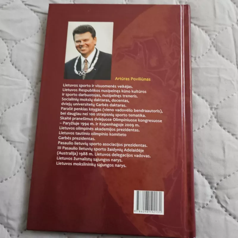 Lietuvos Tautinės olimpiados atminimas gyvas - Artūras Poviliūnas, knyga 4