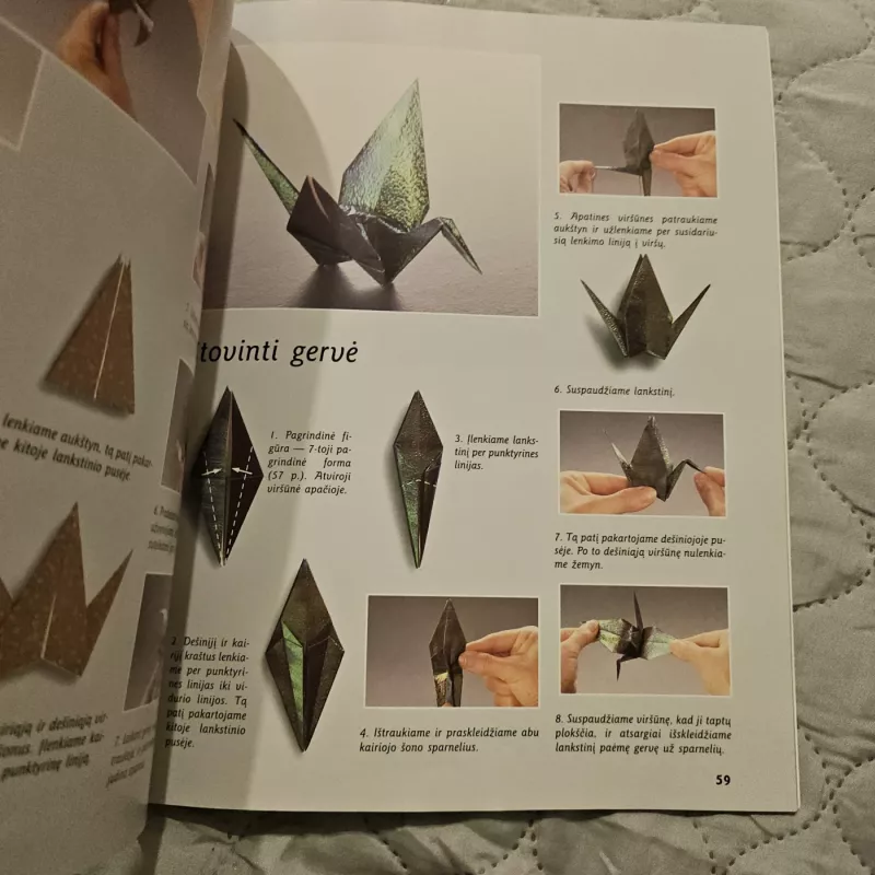 Origamis. Popieriaus lankstiniai dideliems ir mažiems - Zulal Ayture-Scheele, knyga 3