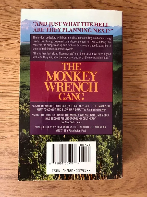 The Monkey Wrench Gang - Edward Abbey, knyga 3
