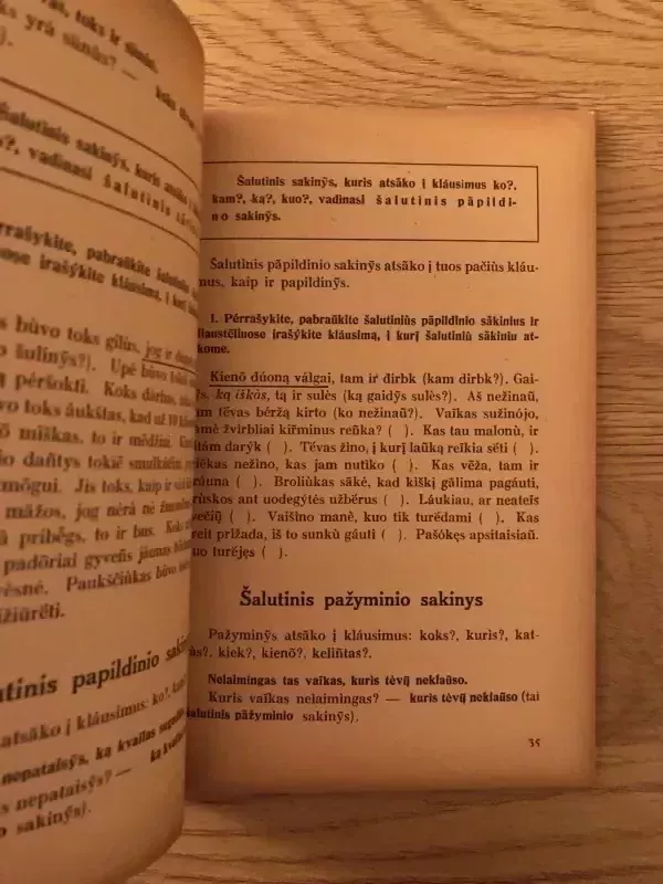 Lietuvių kalbos gramatika, IV-oji dalis (Tarpukario Smetonos) - J. Kaplanas, L.  Dambrauskas, knyga 4