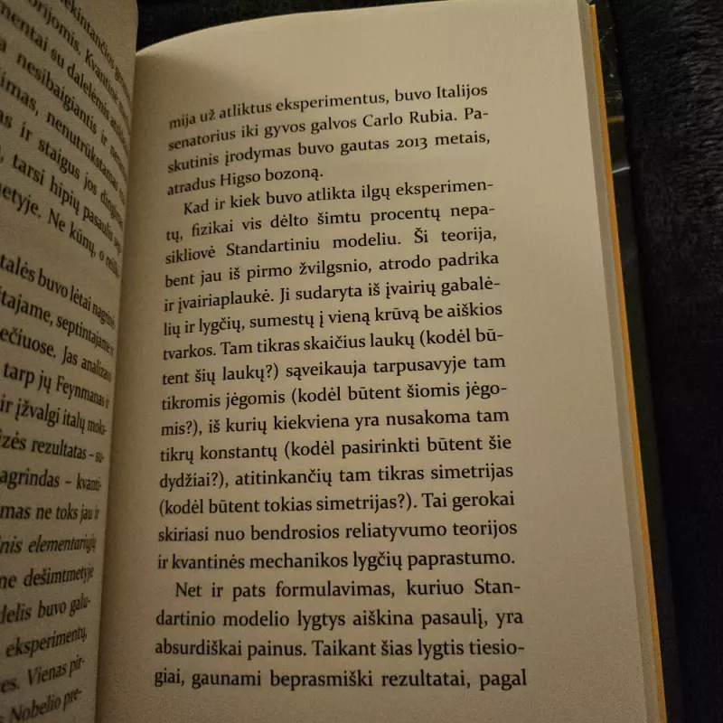 Septynios trumpos fizikos pamokos - Carlo Rovelli, knyga 3