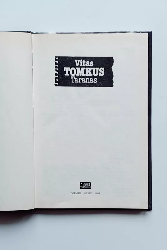 Taranas - Vitas Tomkus, knyga 5
