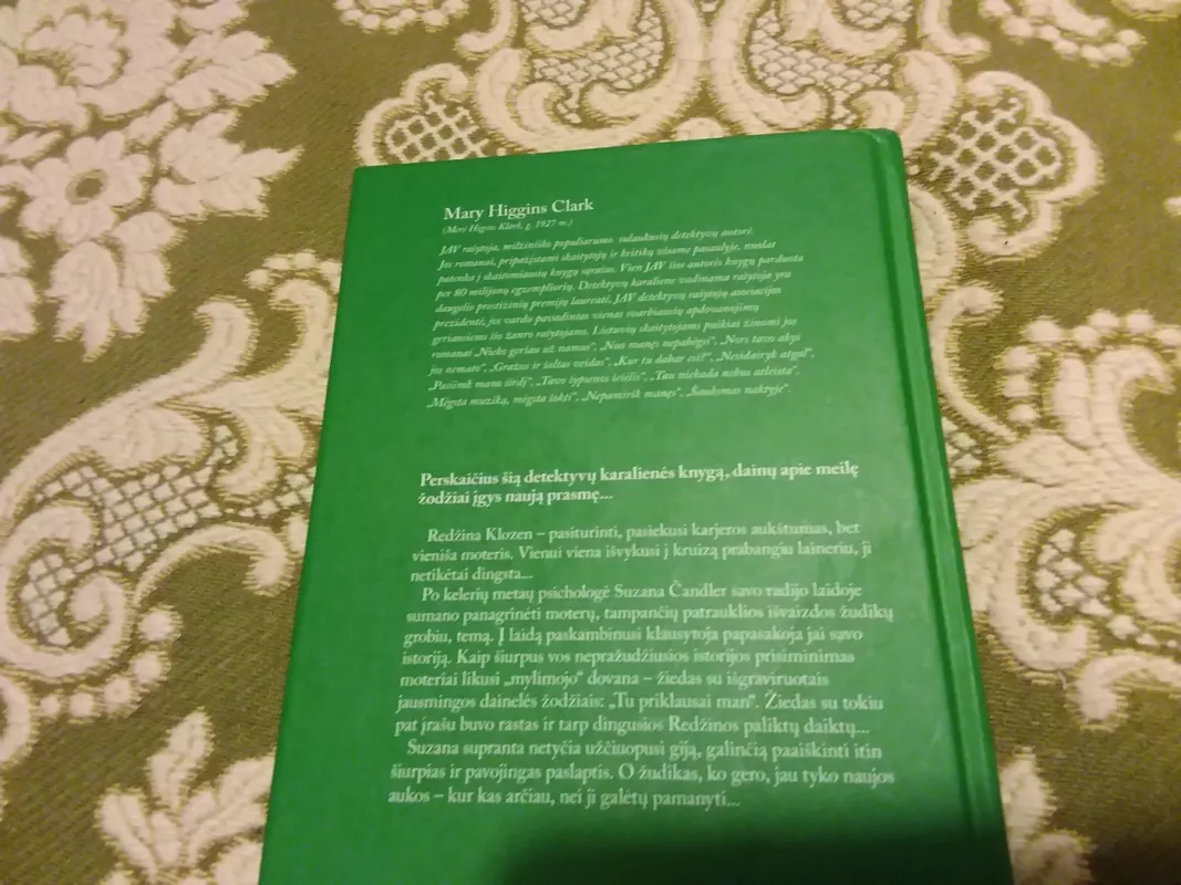 Tu priklausai man - Mary Higgins Clark, knyga 5
