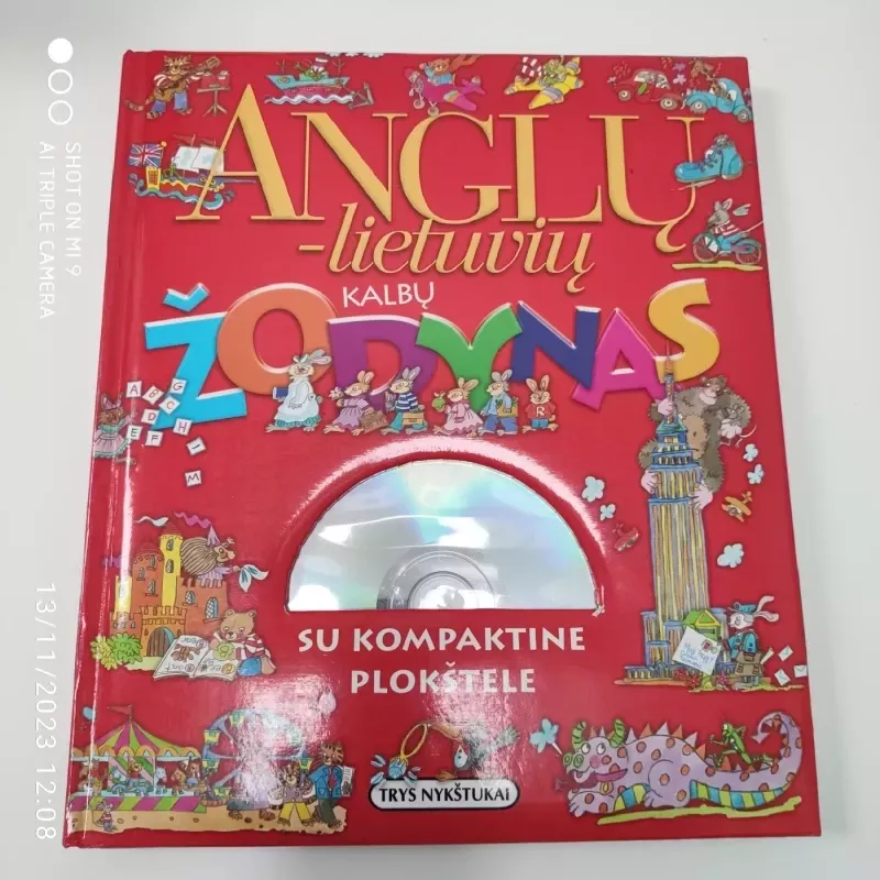 Anglų - Lietuvių kalbų žodynas su kompaktine plokštele - Alfredas Steiblys, knyga 2