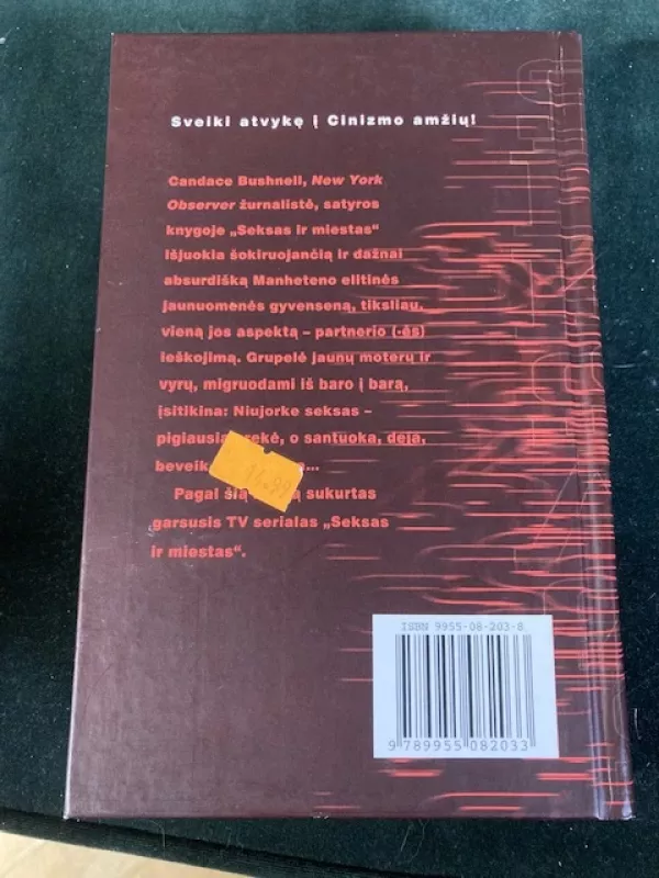 Seksas ir miestas - Candace Bushnell, knyga