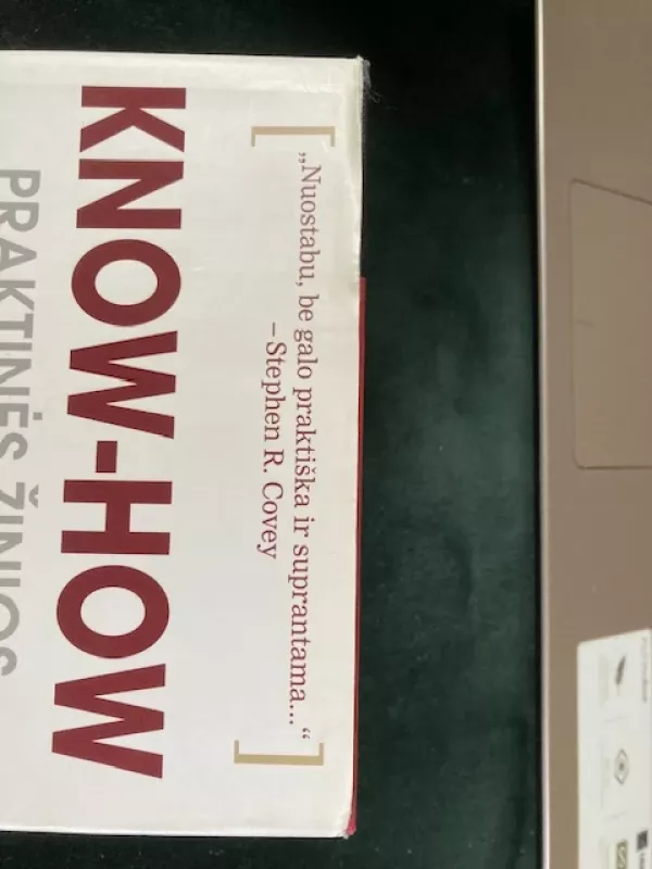 Know-how. Praktinės žinios - Ram Charan, knyga 6