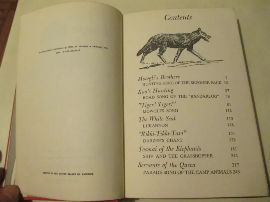 The Jungle Book - Radjardas Kiplingas, knyga 6