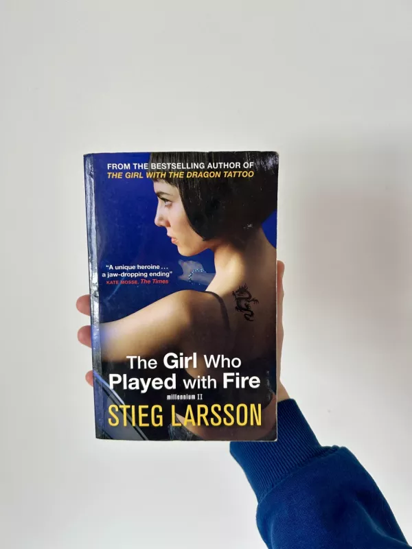 The Girl Who Played with Fire - Stieg Larsson, knyga 2