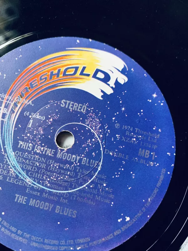 The Moody Blues ‎– This Is The Moody Blues - The Moody Blues, plokštelė 5