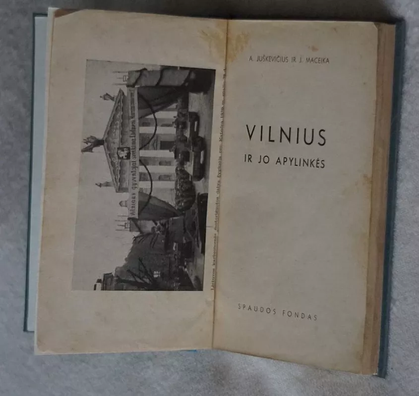 Vilnius ir jo apylinkės - A. Juškevičius, J.  Maceika, knyga 3