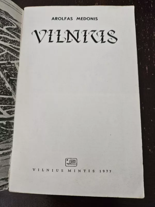 Vilnius - Arolfas Medonis, knyga 3