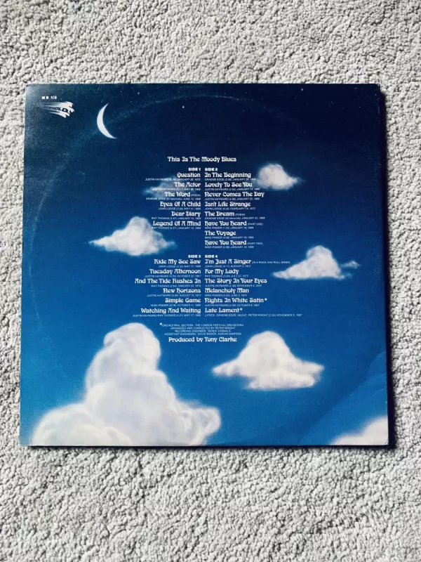 The Moody Blues ‎– This Is The Moody Blues - The Moody Blues, plokštelė 3