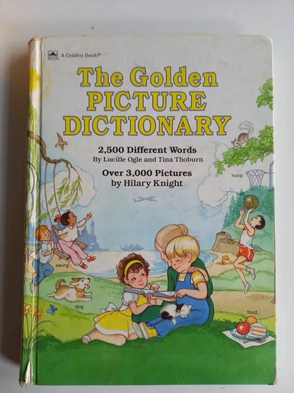 The golden Picture Dictionary - Lucille Ogle Tina Thoburn, knyga 3