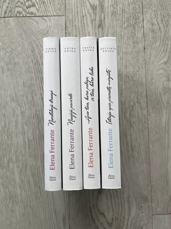 Nuostabioji draugė - Elena Ferrante, knyga