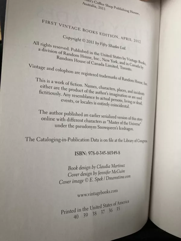 Fifty Shades Darker - James E L, knyga 2