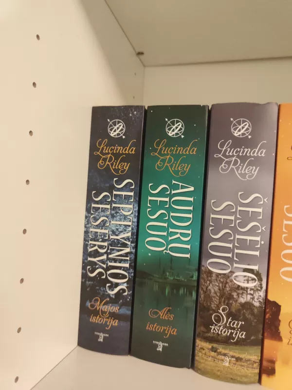 Rinkinys: septynios seserys 7 knygos - LUCINDA RILEY, knyga 3