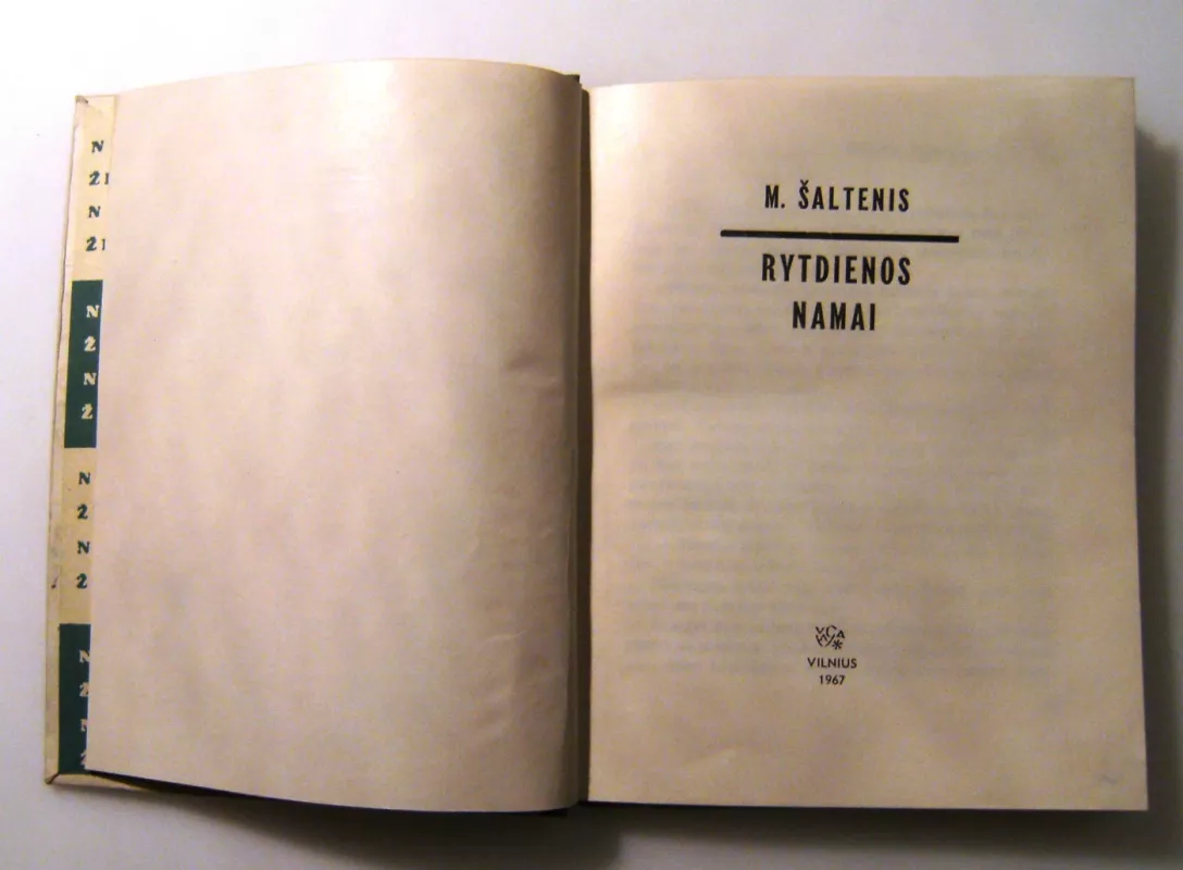 Rytdienos namai - Mečislovas Šaltenis, knyga 5