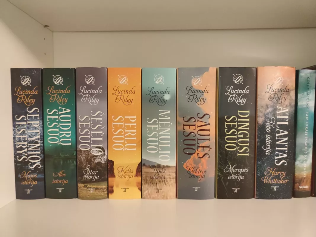 Rinkinys: septynios seserys 7 knygos - LUCINDA RILEY, knyga 4