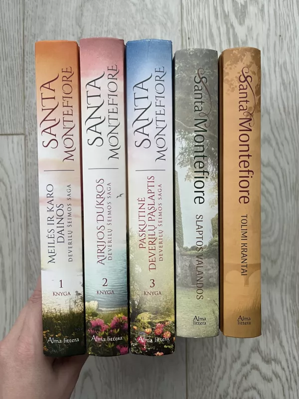 Santa Montefiore. Paskutinė Deverilų paslaptis. Deverilų šeimos saga, 3 knyga - Santa Montefiore, knyga 3