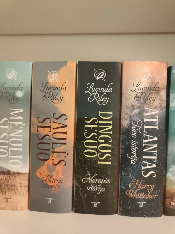 Rinkinys: septynios seserys 7 knygos - LUCINDA RILEY, knyga 5