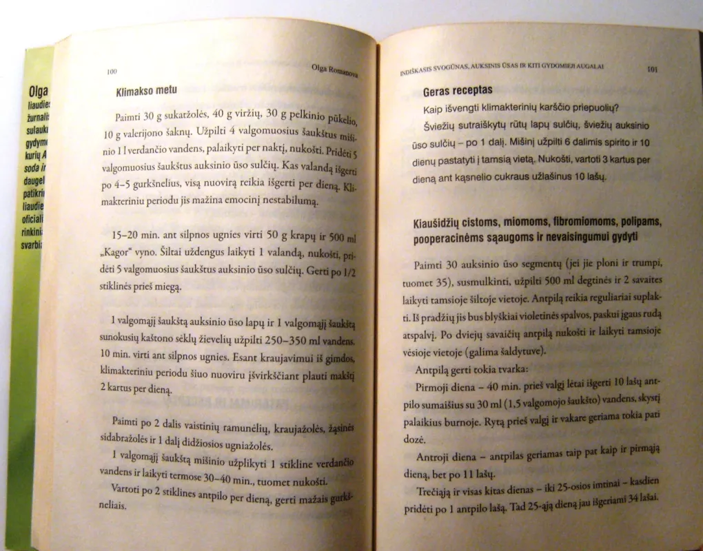 Indiškasis svogūnas, auksinis ūsas ir kiti gydomieji augalai - Olga Romanova, knyga 6
