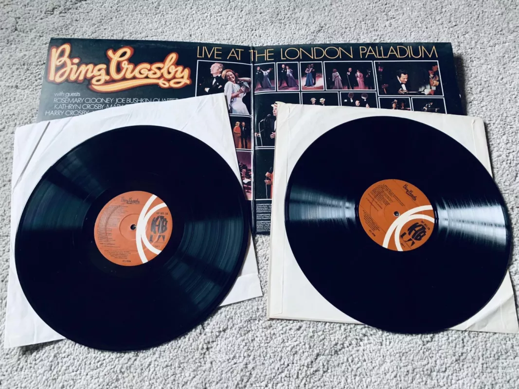 Bing Crosby - Bing Crosby Live At The London Palladium - Bing Crosby, plokštelė 4